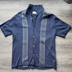 America Eagle Outfitters Men’s M Blue Casual Button Down Shirt